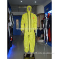disposable coverall type 3456 chemical protective clothing